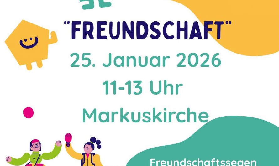 Familiengottesdienst für Groß und Klein in der Markuskirche